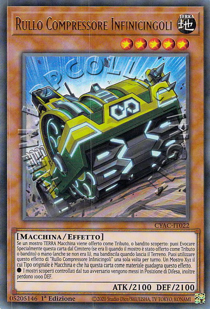 Rullo Compressore Infinicingoli