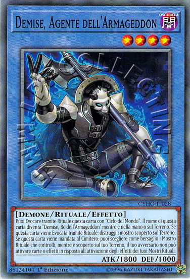 Demise, Agente dell
