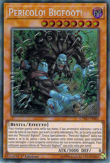 Pericolo! Bigfoot!