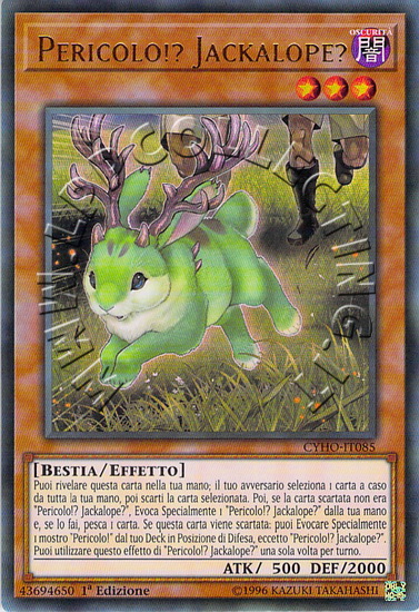 Pericolo!? Jackalope?