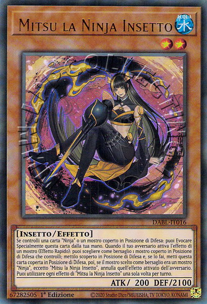 Mitsu la Ninja Insetto 