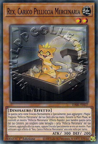 Rex, Carico Pelliccia Mercenaria 
