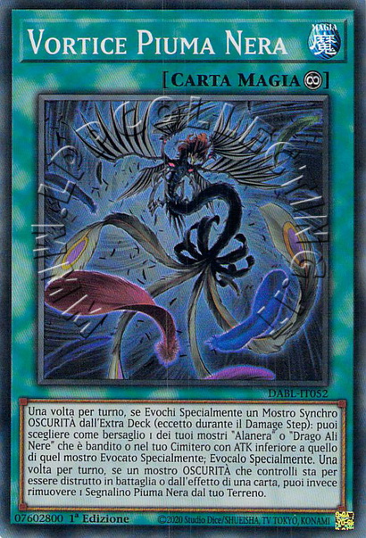 Vortice Piuma Nera 