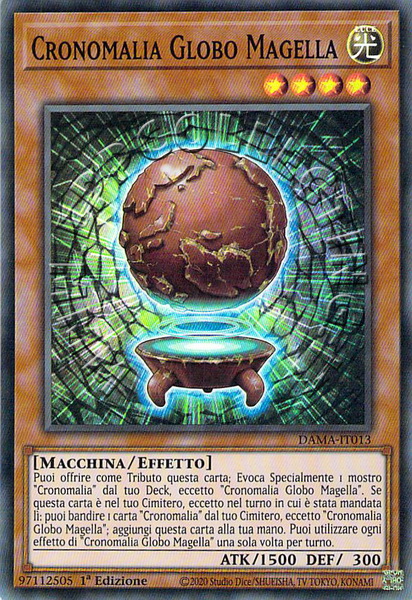 Cronomalia Globo Magella 