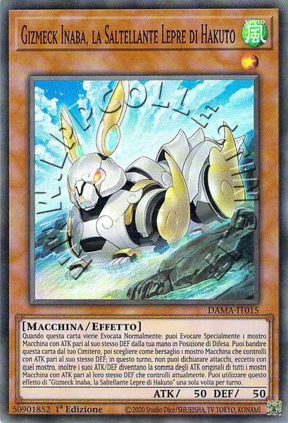 Gizmeck Inaba, la Saltellante Lepre di Hakuto 