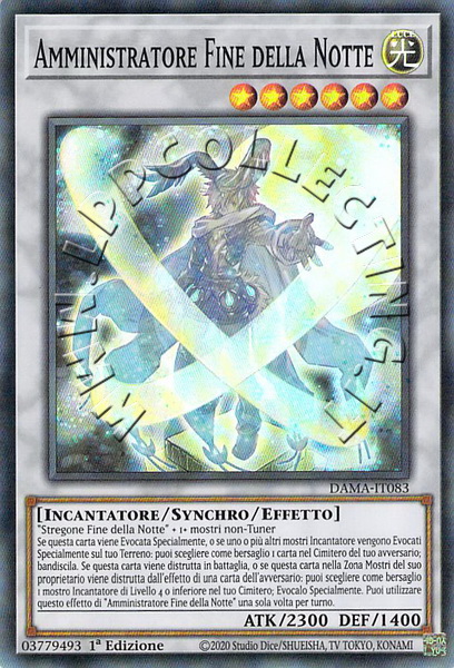 Amministratore Fine della Notte