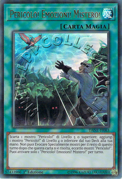 Pericolo! Emozioni! Mistero!