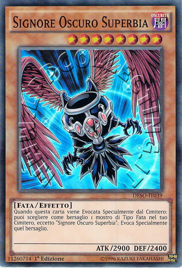 Signore Oscuro Superbia