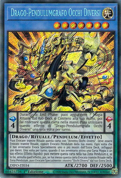 Drago-Pendulumgrafo Occhi Diversi