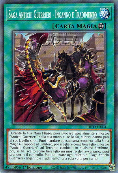 Saga Antichi Guerrieri - Inganno e Tradimento
