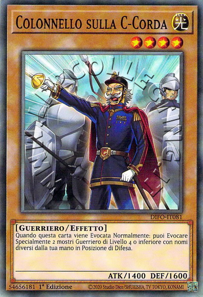 Colonnello sulla C-Corda