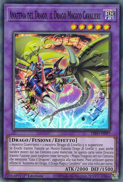 Anatema del Drago,  il Drago Magico Cavaliere
