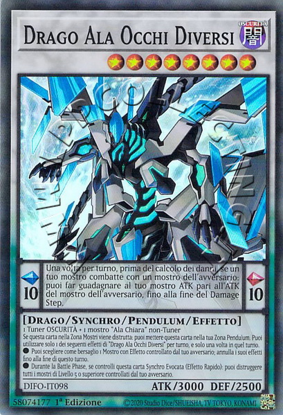 Drago Ala Occhi Diversi