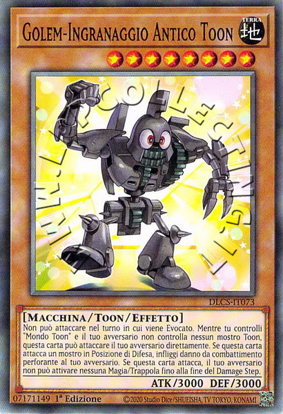 Golem-Ingranaggio Antico Toon