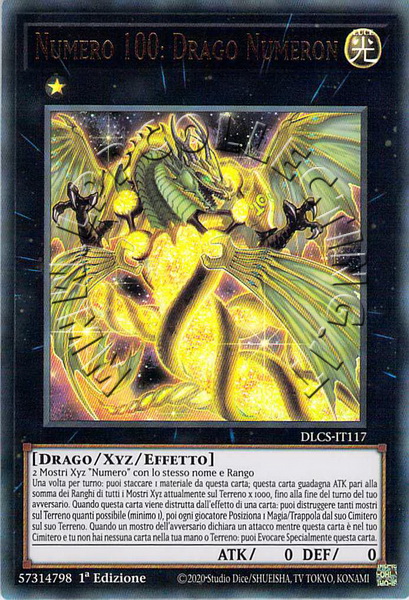 Numero 100: Drago Numeron