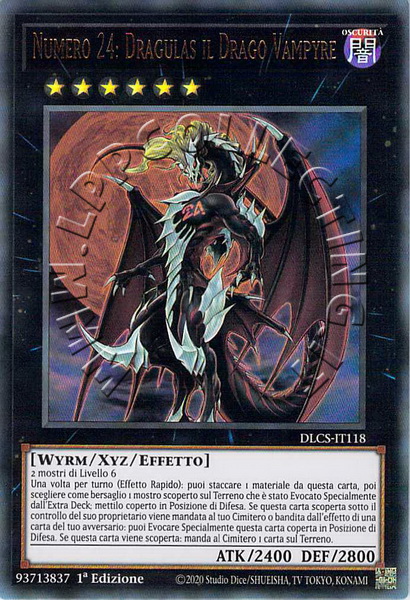 Numero 24: Dragulas il Drago Vampyre