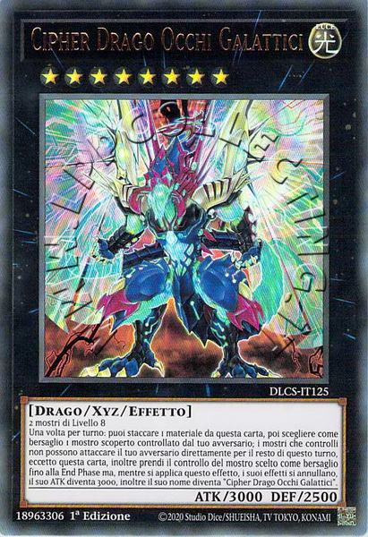 Cipher Drago Occhi Galattici