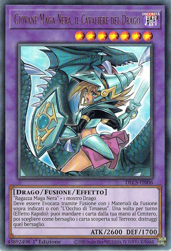 Giovane Maga Nera, il Cavaliere del Drago