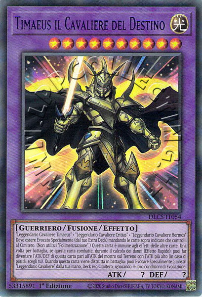 Timaeus il Cavaliere del Destino