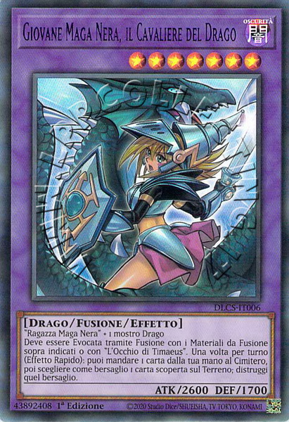 Giovane Maga Nera, il Cavaliere del Drago
