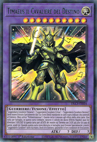 Timaeus il Cavaliere del Destino