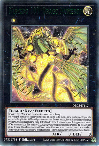 Numero 100: Drago Numeron