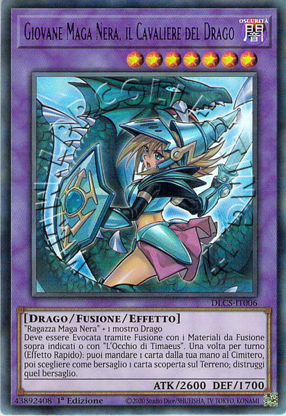 Giovane Maga Nera, il Cavaliere del Drago