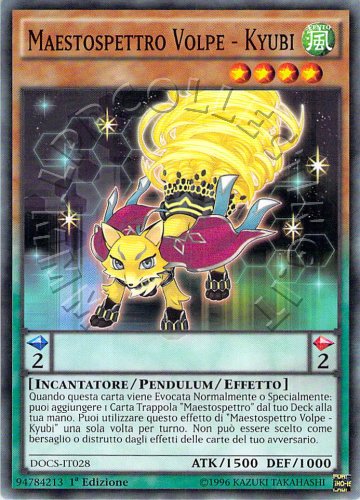 Maestospettro Volpe - Kyubi
