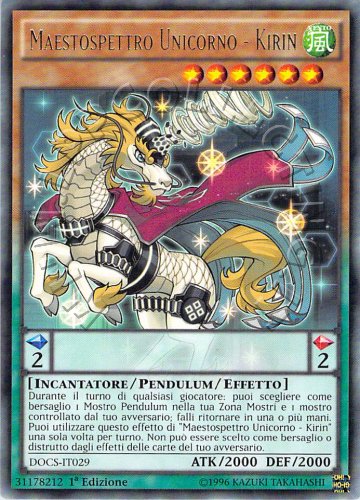 Maestospettro Unicorno - Kirin