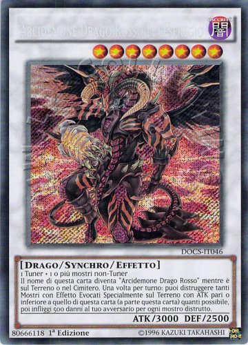 Arcidemone Drago Rosso Lucesfregio