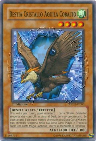 Bestia Cristallo Aquila Cobalto