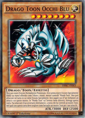 Drago Toon Occhi Blu