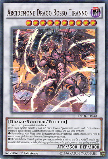 Arcidemone Drago Rosso Tiranno
