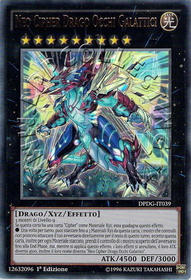 Neo Cipher Drago Occhi Galattici