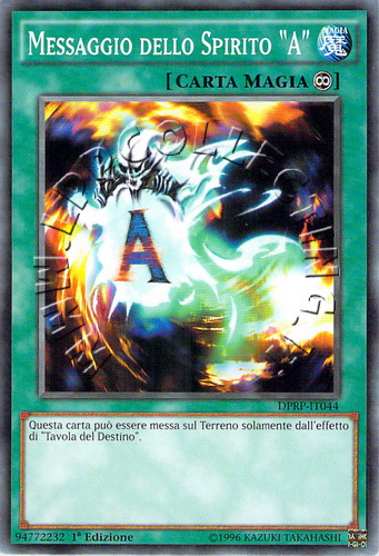 Messaggio dello Spirito "A"