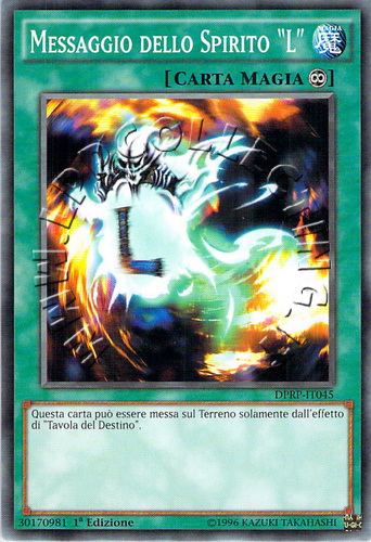 Messaggio dello Spirito "L"