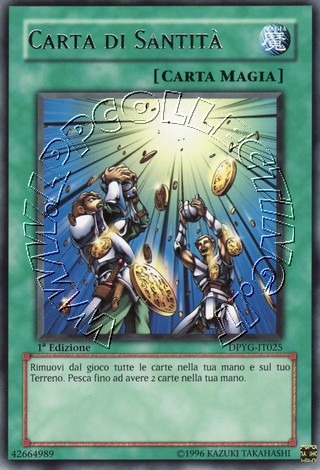 Carta di Santità