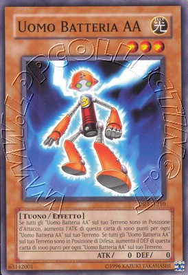 Uomo Batteria AA