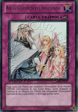 Avvertimento Solenne