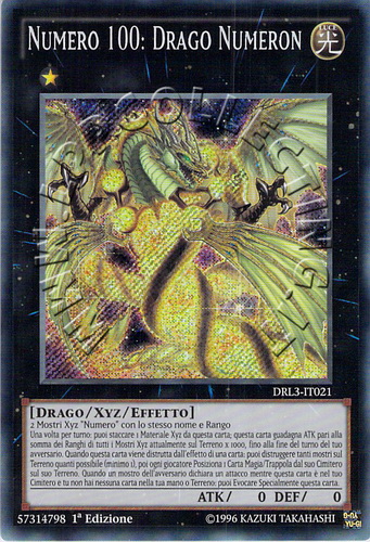 Numero 100: Drago Numeron