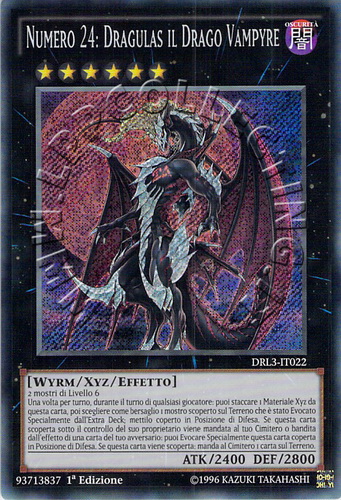 Numero 24: Dragulas il Drago Vampyre