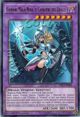 Giovane Maga Nera, il Cavaliere del Drago