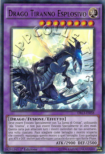 Drago Tiranno Esplosivo