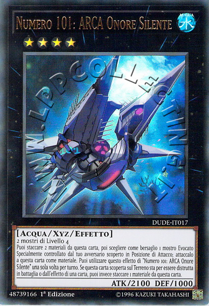 Numero 101: ARCA Onore Silente