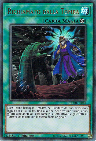 Richiamato dalla Tomba