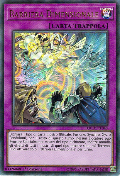 Barriera Dimensionale