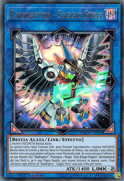 Raidraptor - Saggio Strix