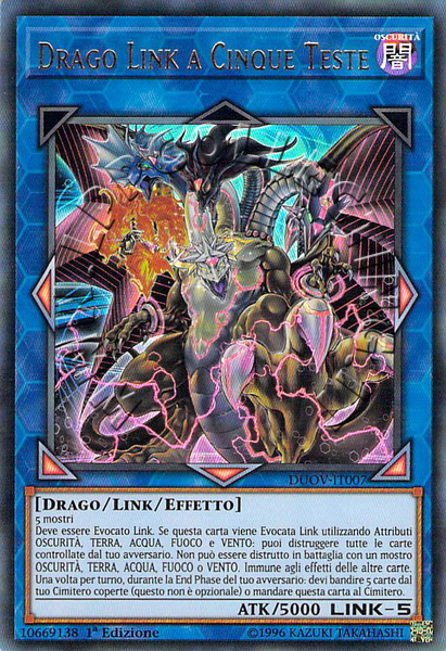 Drago Link a Cinque Teste