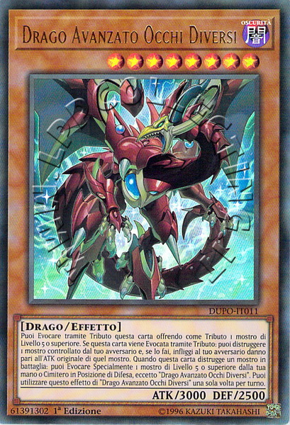 Drago Avanzato Occhi Diversi