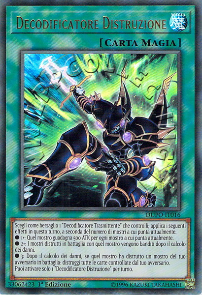 Decodificatore Distruzione